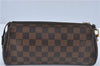 Authentic Louis Vuitton Damier Eva Accessories Pouch Hand Bag N55213 LV J0709