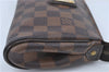 Authentic Louis Vuitton Damier Eva Accessories Pouch Hand Bag N55213 LV J0709