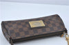 Authentic Louis Vuitton Damier Eva Accessories Pouch Hand Bag N55213 LV J0709