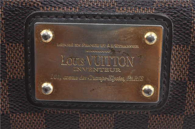 Authentic Louis Vuitton Damier Eva Accessories Pouch Hand Bag N55213 LV J0709