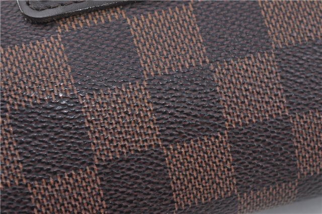 Authentic Louis Vuitton Damier Eva Accessories Pouch Hand Bag N55213 LV J0709