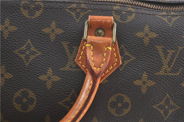 Authentic Louis Vuitton Monogram Speedy 35 Hand Boston Bag M41524 LV J0717