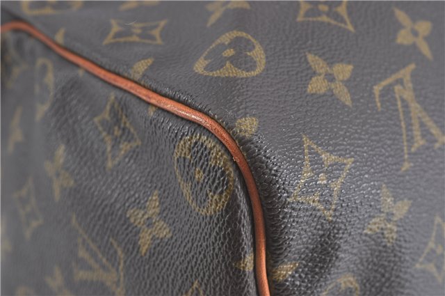 Authentic Louis Vuitton Monogram Speedy 35 Hand Boston Bag M41524 LV J0717