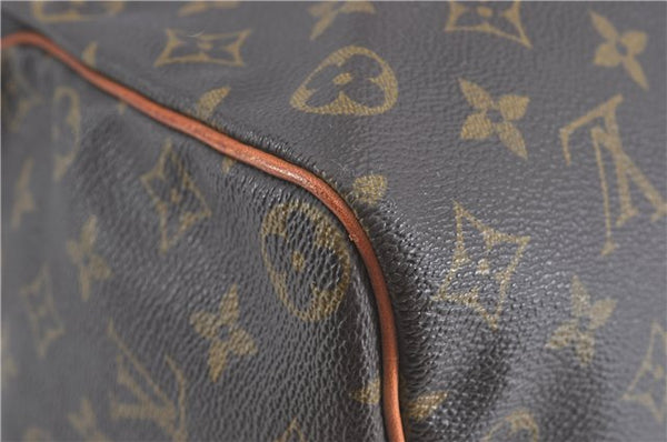 Authentic Louis Vuitton Monogram Speedy 35 Hand Boston Bag M41524 LV J0717