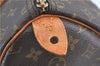 Authentic Louis Vuitton Monogram Speedy 35 Hand Boston Bag M41524 LV J0717