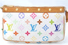 Louis Vuitton Monogram Multicolor Pochette Accessoires Pouch M92649 White J0719