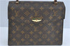 Authentic Louis Vuitton Monogram Malesherbes Hand Bag M51379 LV J0721