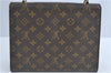 Authentic Louis Vuitton Monogram Malesherbes Hand Bag M51379 LV J0721