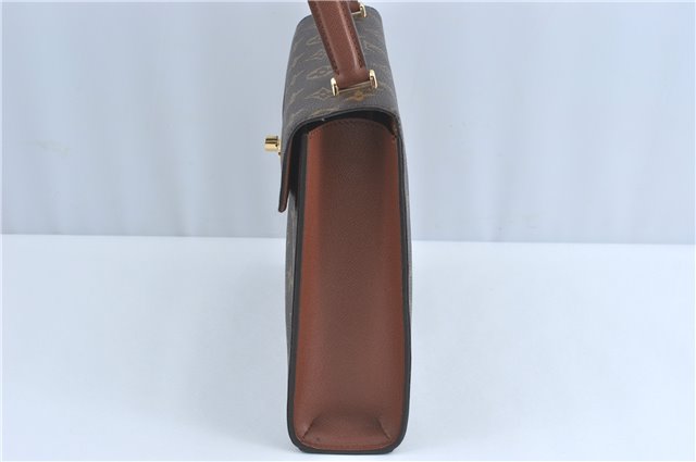 Authentic Louis Vuitton Monogram Malesherbes Hand Bag M51379 LV J0721