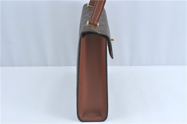 Authentic Louis Vuitton Monogram Malesherbes Hand Bag M51379 LV J0721