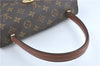 Authentic Louis Vuitton Monogram Malesherbes Hand Bag M51379 LV J0721