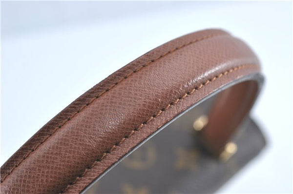 Authentic Louis Vuitton Monogram Malesherbes Hand Bag M51379 LV J0721