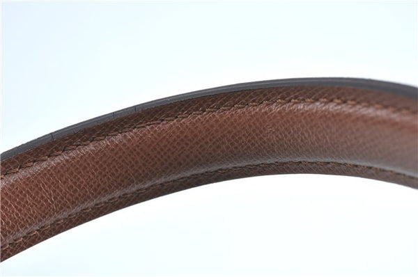 Authentic Louis Vuitton Monogram Malesherbes Hand Bag M51379 LV J0721