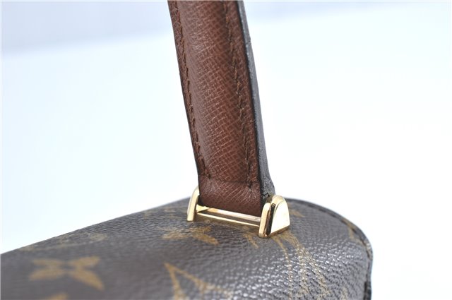 Authentic Louis Vuitton Monogram Malesherbes Hand Bag M51379 LV J0721