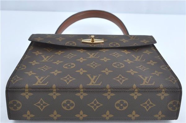 Authentic Louis Vuitton Monogram Malesherbes Hand Bag M51379 LV J0721
