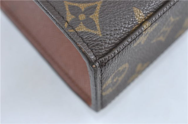 Authentic Louis Vuitton Monogram Malesherbes Hand Bag M51379 LV J0721