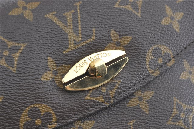 Authentic Louis Vuitton Monogram Malesherbes Hand Bag M51379 LV J0721