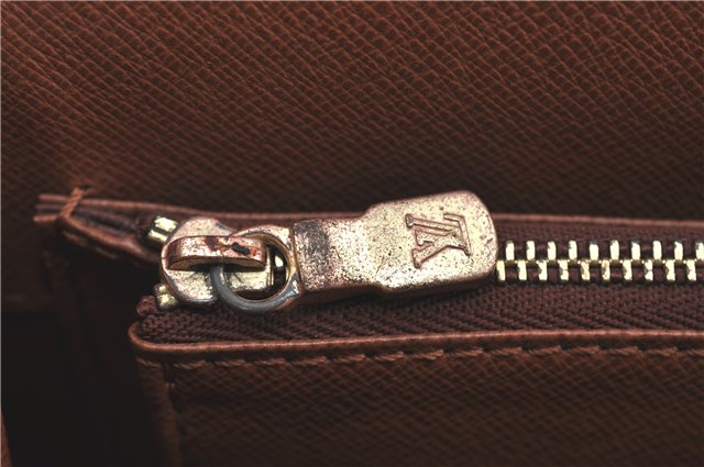 Authentic Louis Vuitton Monogram Malesherbes Hand Bag M51379 LV J0721