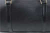 Authentic Louis Vuitton Epi Soufflot Black Hand Bag M52222 LV J0731