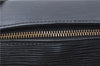 Authentic Louis Vuitton Epi Soufflot Black Hand Bag M52222 LV J0731
