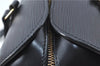 Authentic Louis Vuitton Epi Soufflot Black Hand Bag M52222 LV J0731