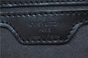 Authentic Louis Vuitton Epi Soufflot Black Hand Bag M52222 LV J0731