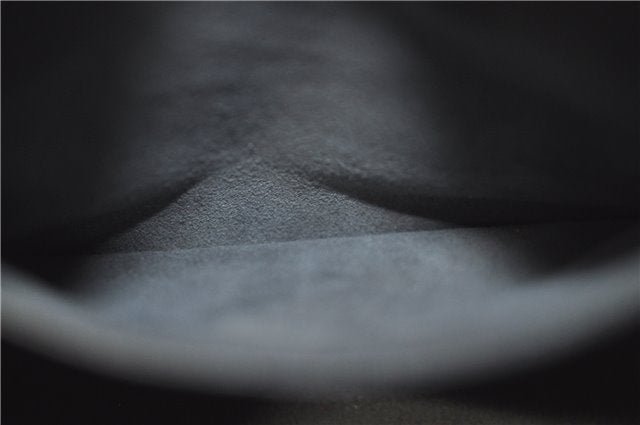 Authentic Louis Vuitton Epi Soufflot Black Hand Bag M52222 LV J0731