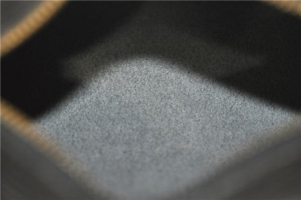 Authentic Louis Vuitton Epi Soufflot Black Hand Bag M52222 LV J0731