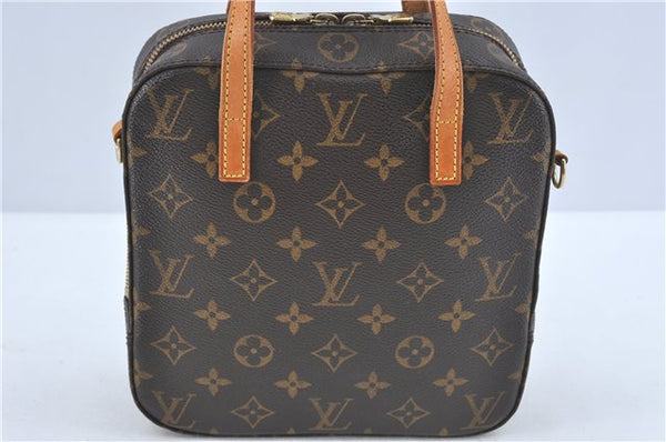 Authentic Louis Vuitton Monogram Spontini 2Way Shoulder Hand Bag M47500 LV J0733