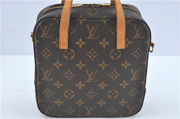 Authentic Louis Vuitton Monogram Spontini 2Way Shoulder Hand Bag M47500 LV J0733