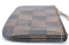 Authentic Louis Vuitton Damier Pochette Cles Coin Case Purse N62658 LV J0739