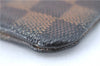 Authentic Louis Vuitton Damier Pochette Cles Coin Case Purse N62658 LV J0739