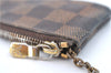 Authentic Louis Vuitton Damier Pochette Cles Coin Case Purse N62658 LV J0739