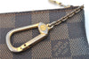 Authentic Louis Vuitton Damier Pochette Cles Coin Case Purse N62658 LV J0739
