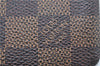 Authentic Louis Vuitton Damier Pochette Cles Coin Case Purse N62658 LV J0739