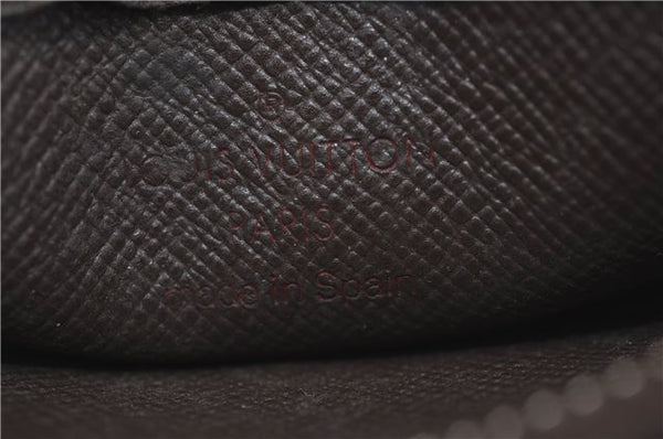 Authentic Louis Vuitton Damier Pochette Cles Coin Case Purse N62658 LV J0739