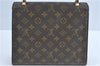 Authentic Louis Vuitton Monogram Malesherbes Hand Bag M51379 LV J0742
