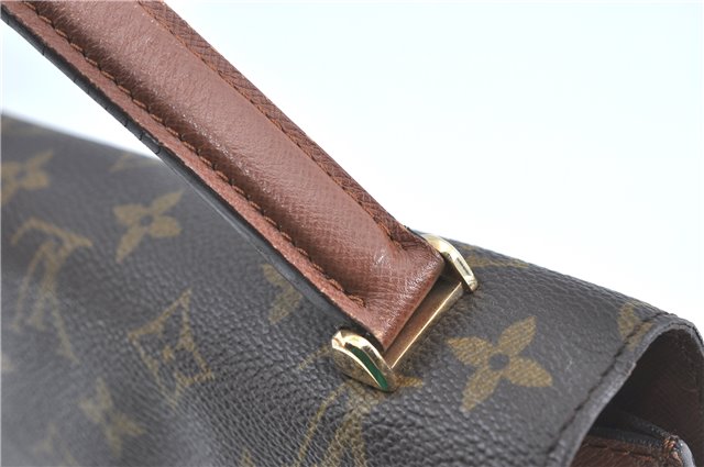 Authentic Louis Vuitton Monogram Malesherbes Hand Bag M51379 LV J0742