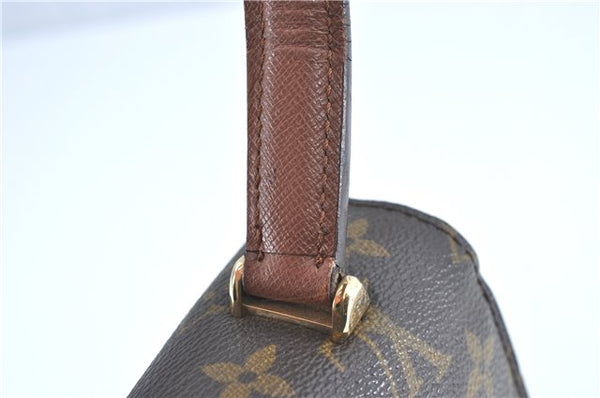 Authentic Louis Vuitton Monogram Malesherbes Hand Bag M51379 LV J0742