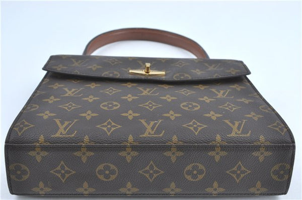 Authentic Louis Vuitton Monogram Malesherbes Hand Bag M51379 LV J0742