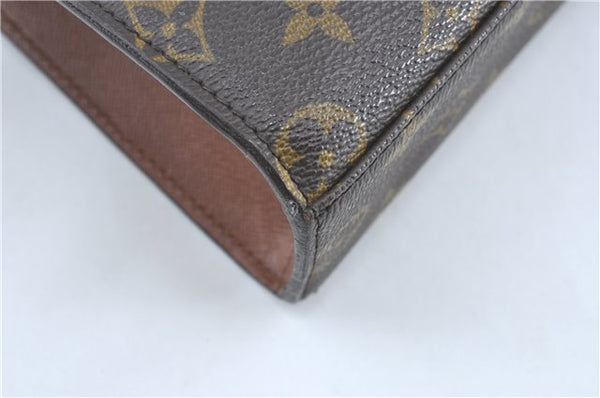 Authentic Louis Vuitton Monogram Malesherbes Hand Bag M51379 LV J0742