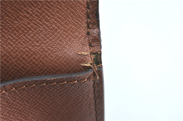 Authentic Louis Vuitton Monogram Malesherbes Hand Bag M51379 LV J0742