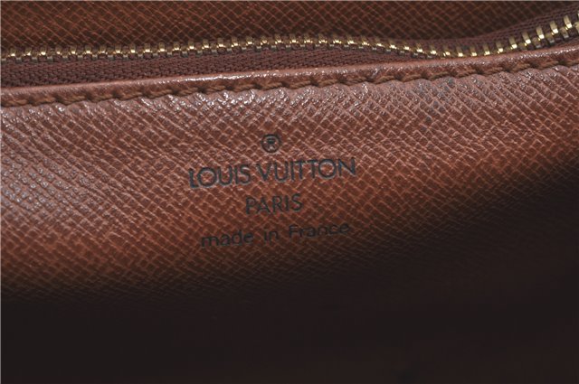 Authentic Louis Vuitton Monogram Malesherbes Hand Bag M51379 LV J0742