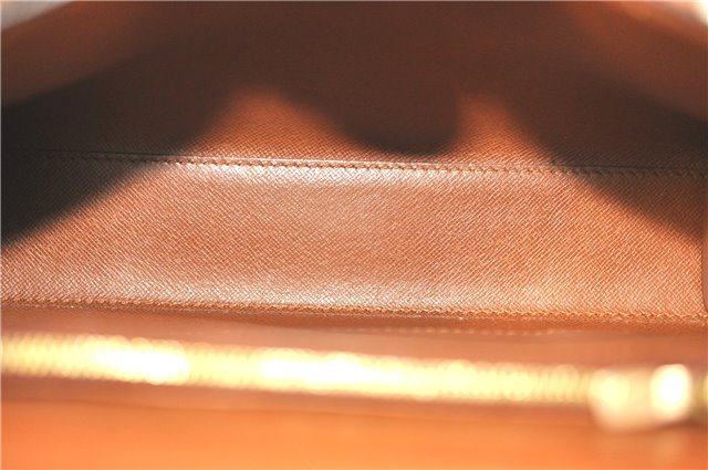 Authentic Louis Vuitton Monogram Malesherbes Hand Bag M51379 LV J0742