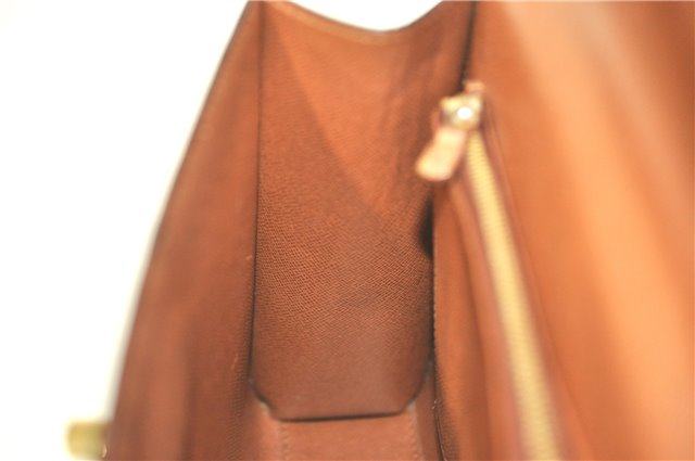 Authentic Louis Vuitton Monogram Malesherbes Hand Bag M51379 LV J0742