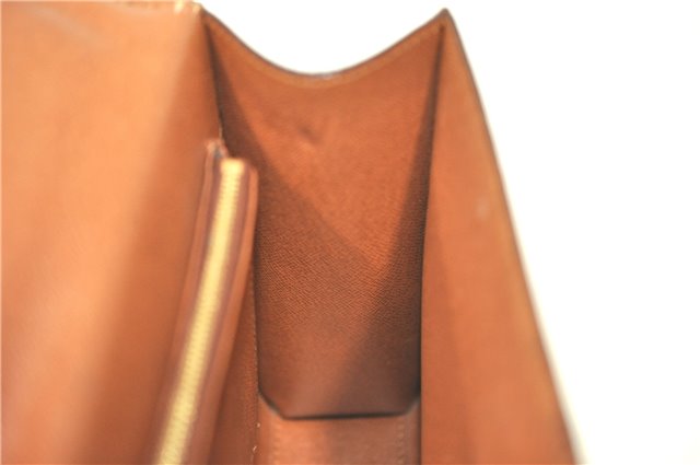 Authentic Louis Vuitton Monogram Malesherbes Hand Bag M51379 LV J0742