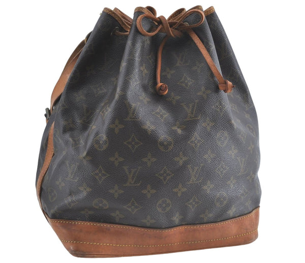 Authentic Louis Vuitton Monogram Noe Shoulder Cross Body Bag M42224 LV J0744