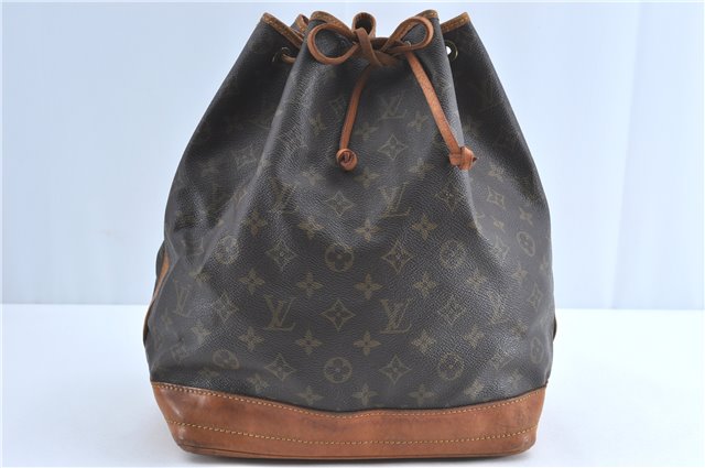 Authentic Louis Vuitton Monogram Noe Shoulder Cross Body Bag M42224 LV J0744