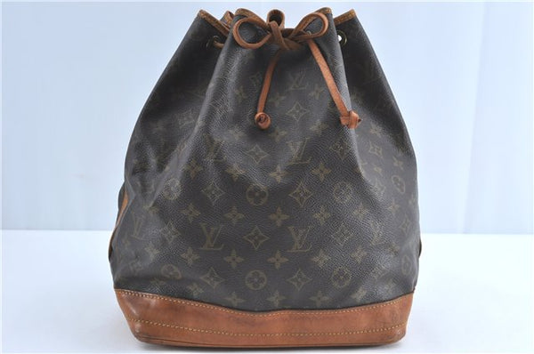 Authentic Louis Vuitton Monogram Noe Shoulder Cross Body Bag M42224 LV J0744
