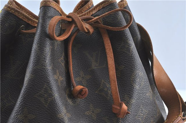 Authentic Louis Vuitton Monogram Noe Shoulder Cross Body Bag M42224 LV J0744